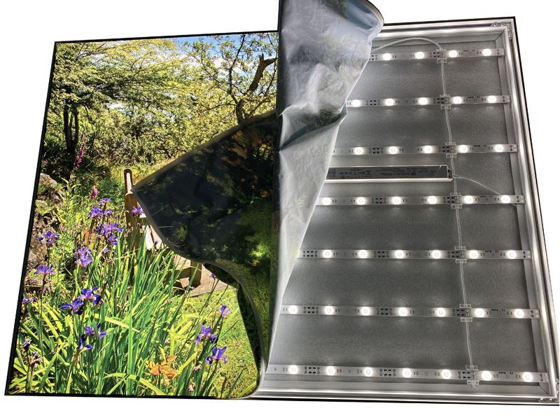 build a faux window light box