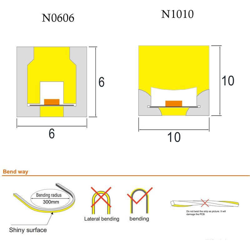 Diffused Neon LED strip
